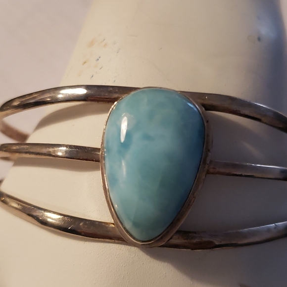 SS Vintage Handcrafted Bracelet/Cuff Adjustable - Picture 4 of 6